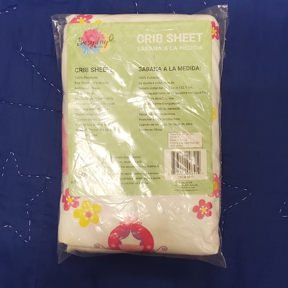 Baby toddler infant kids Crib sheet